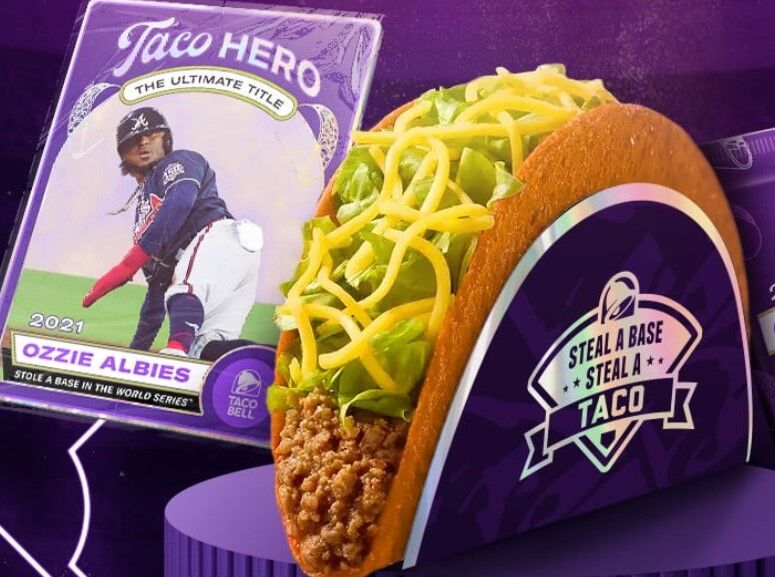 Taco 🌮 Tuesday: Braves Ozzie Albies wins everyone free taco with stolen  base in first inning 