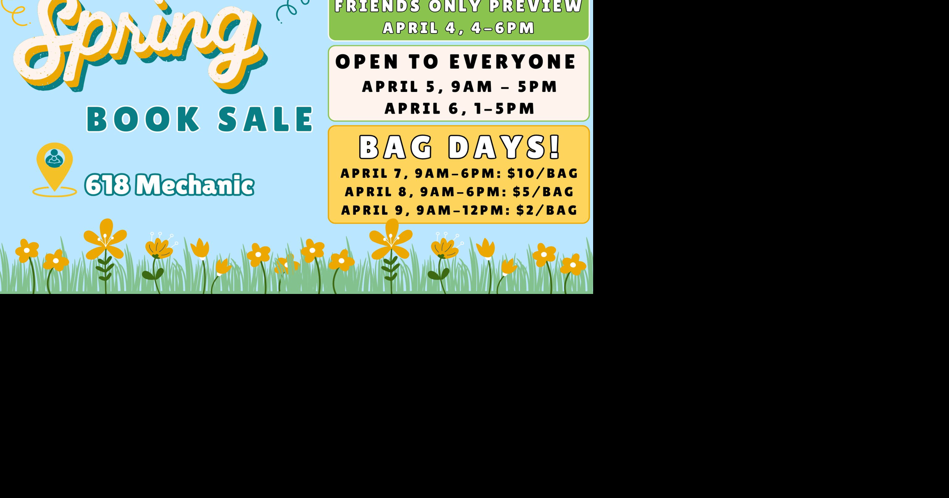 Friends of the Emporia Public Library Spring Book Sale Coming Soon