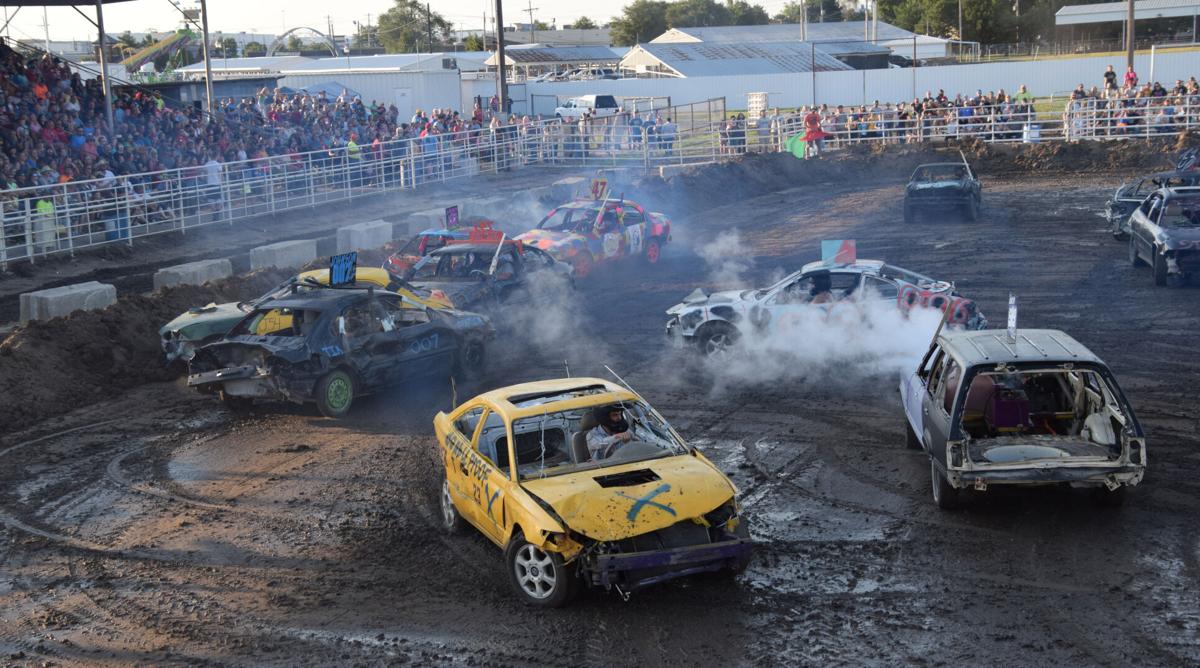 Demolition derby returns to enthusiastic support Free