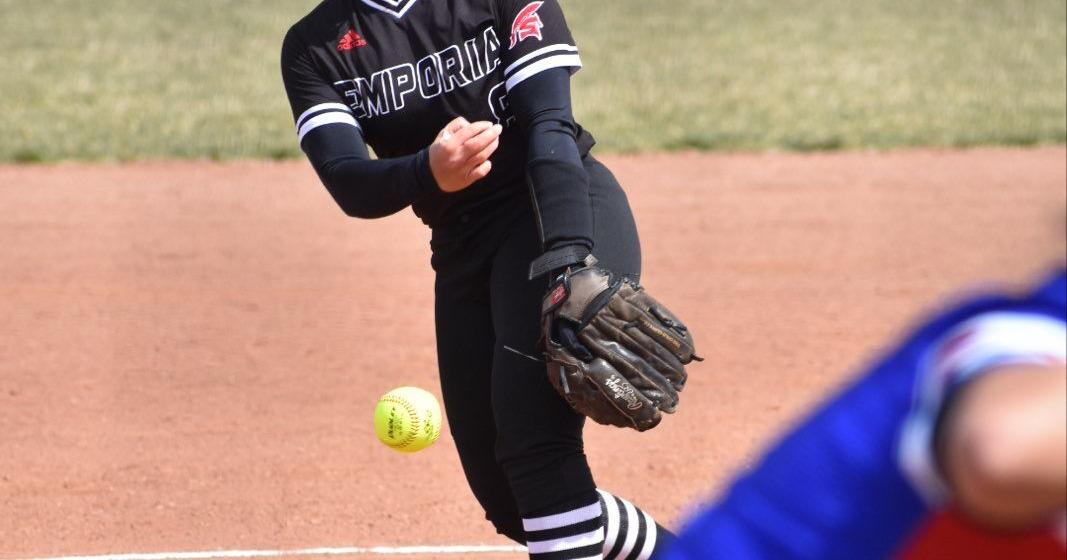 Anno tosses no-hitter as Emporia softball sweep Wichita South | Gaz ...