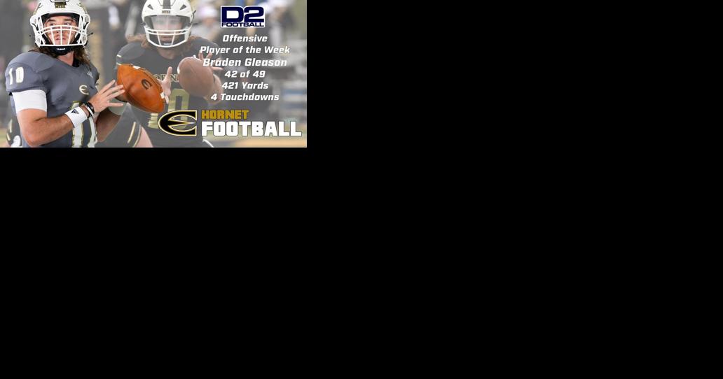 Emporia State's Braden Gleason named National Player of the Week for D2 Football - Vimarsana News