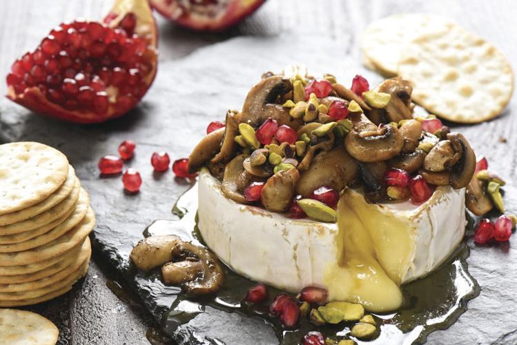 Baked Brie with Pomegranates Recipe - Love and Lemons