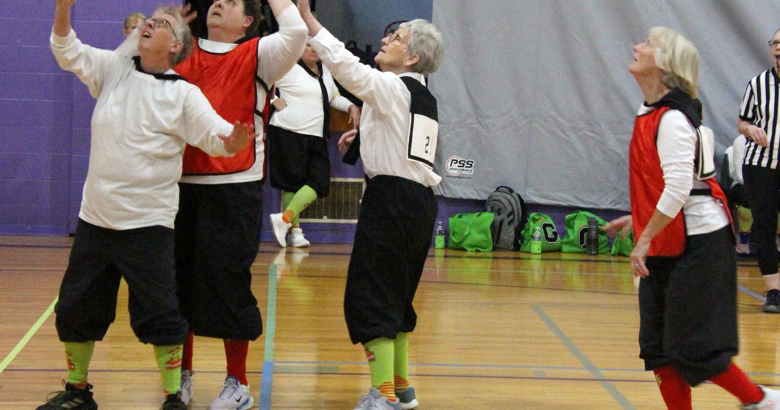 Hot Flashes Granny Basketball pick up two wins at Louisburg - Vimarsana News