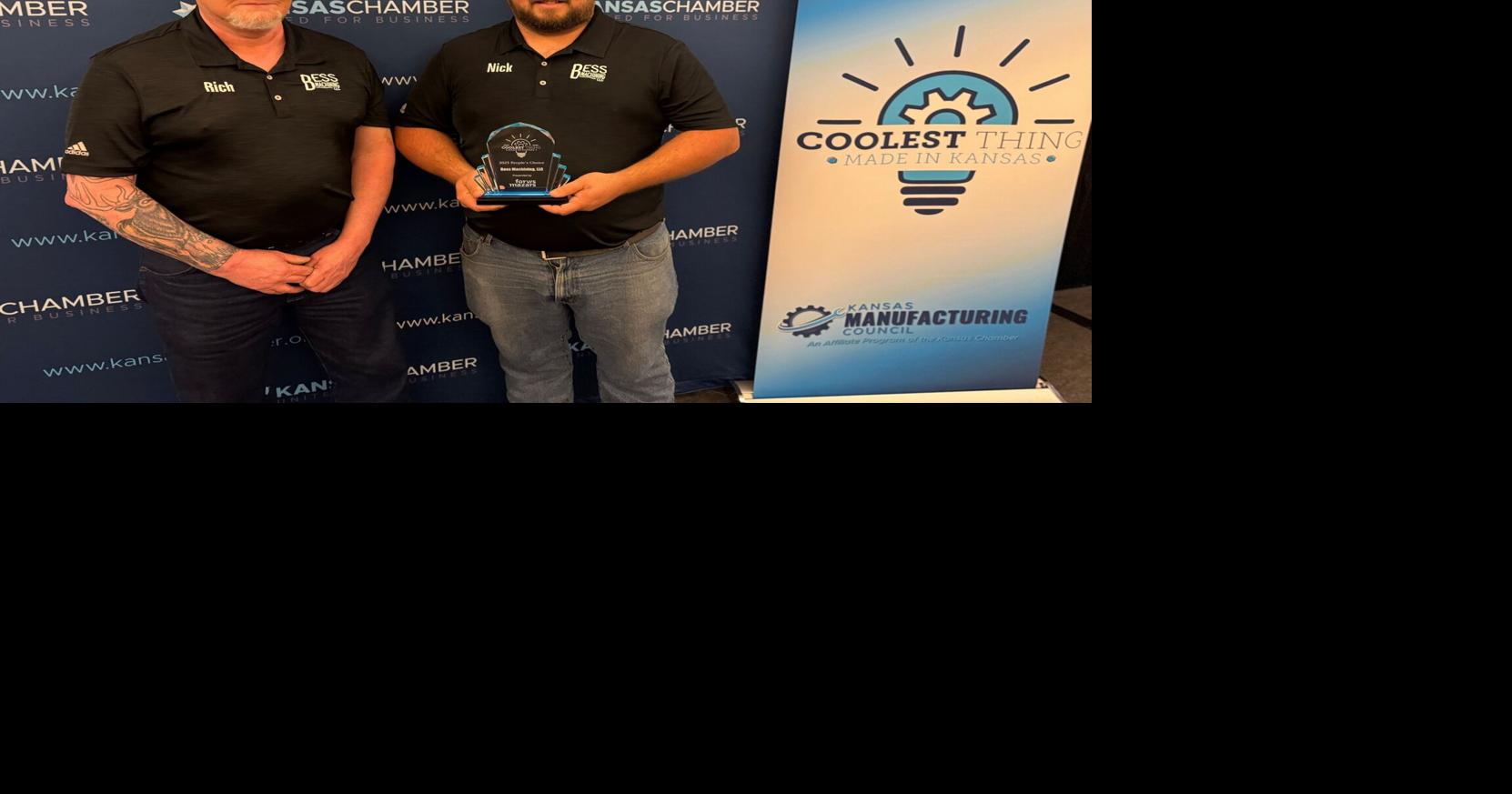 Bess Machining wins People’s Choice for ‘Coolest Thing Made in Kansas’