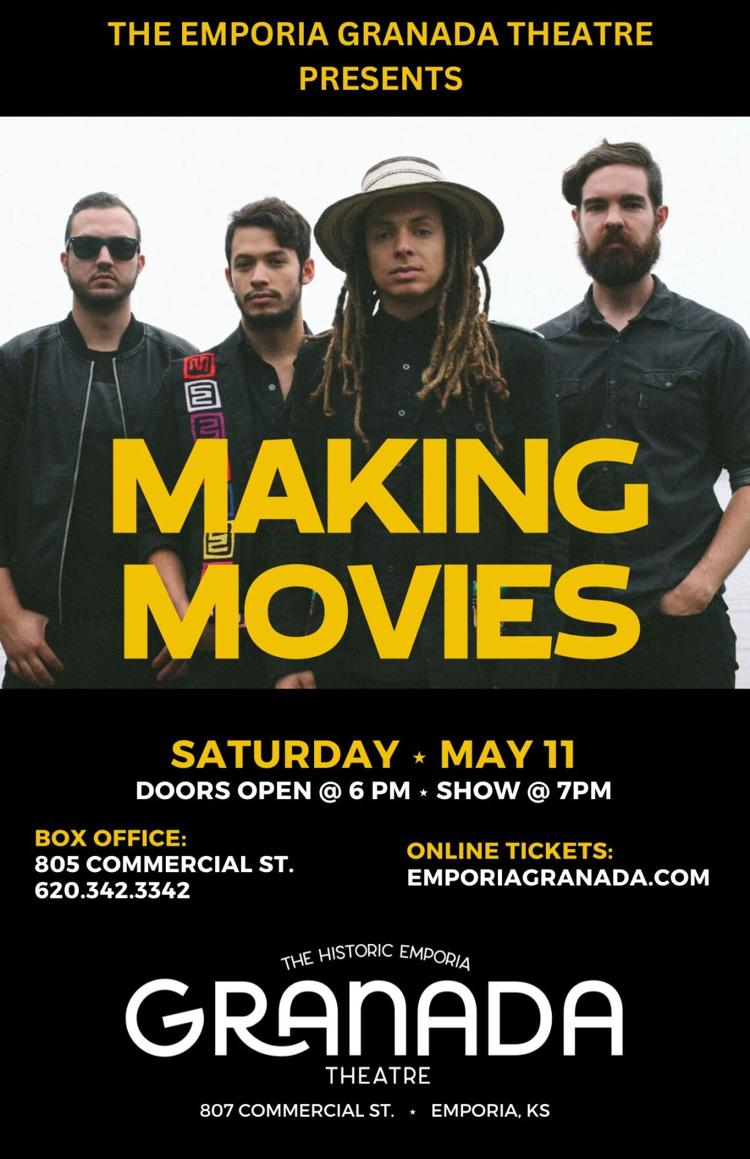 Making Movies returns to Emporia next month Free