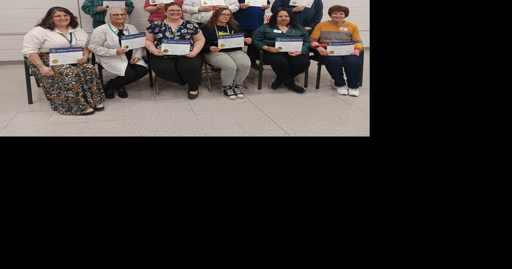 Emporia Lions Club welcomes 12 new members