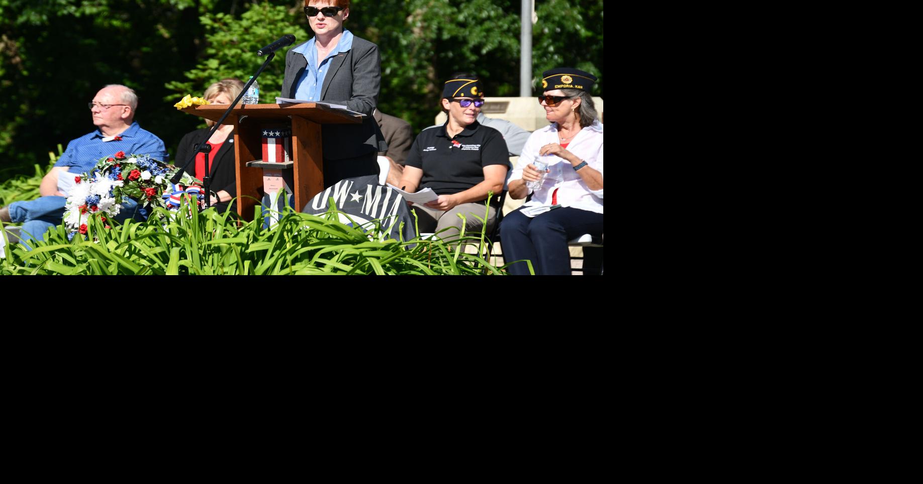 Memorial Day ceremony honors fallen service members at Emporia's All ...