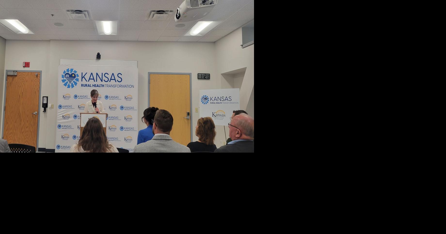 Newman Regional Health awarded rural health grant during visit from Governor Laura Kelly