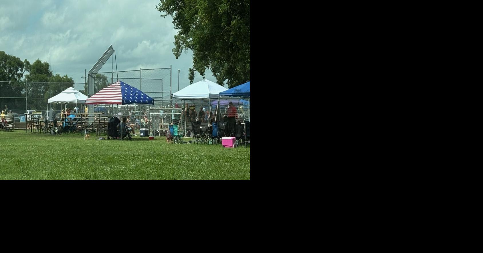 Battle of the bats:  Large ball tournament held in Madison