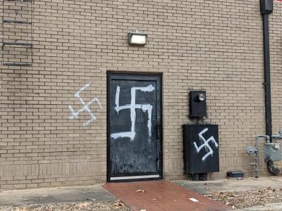 Swastikas at Sonic