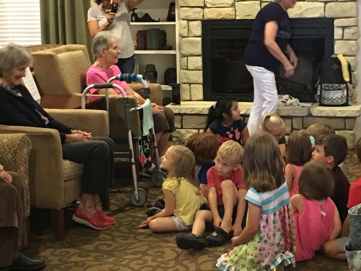 Preschoolers Celebrate Grandparents Day With Emporia Place Gaz Emporiagazette Com