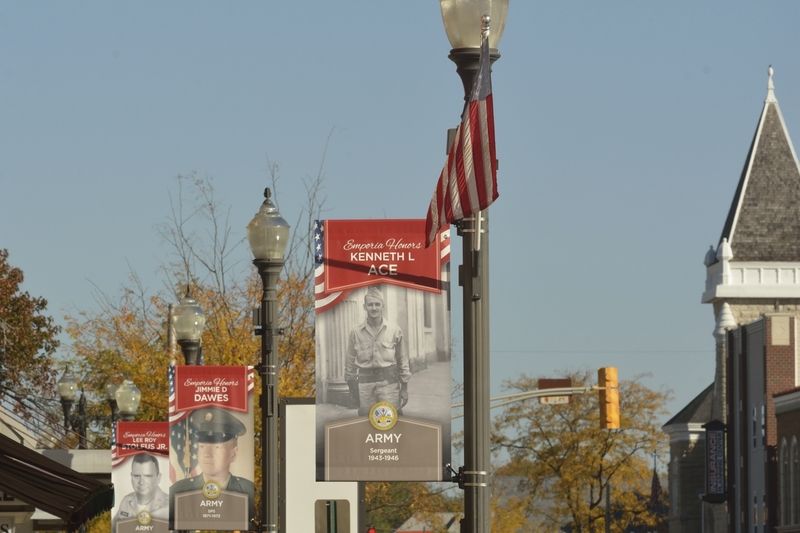 Veterans banners now in downtown Emporia News