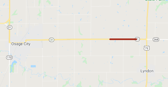 Additional blasting along K-31 in Osage County to begin Wednesday | Gaz |  emporiagazette.com