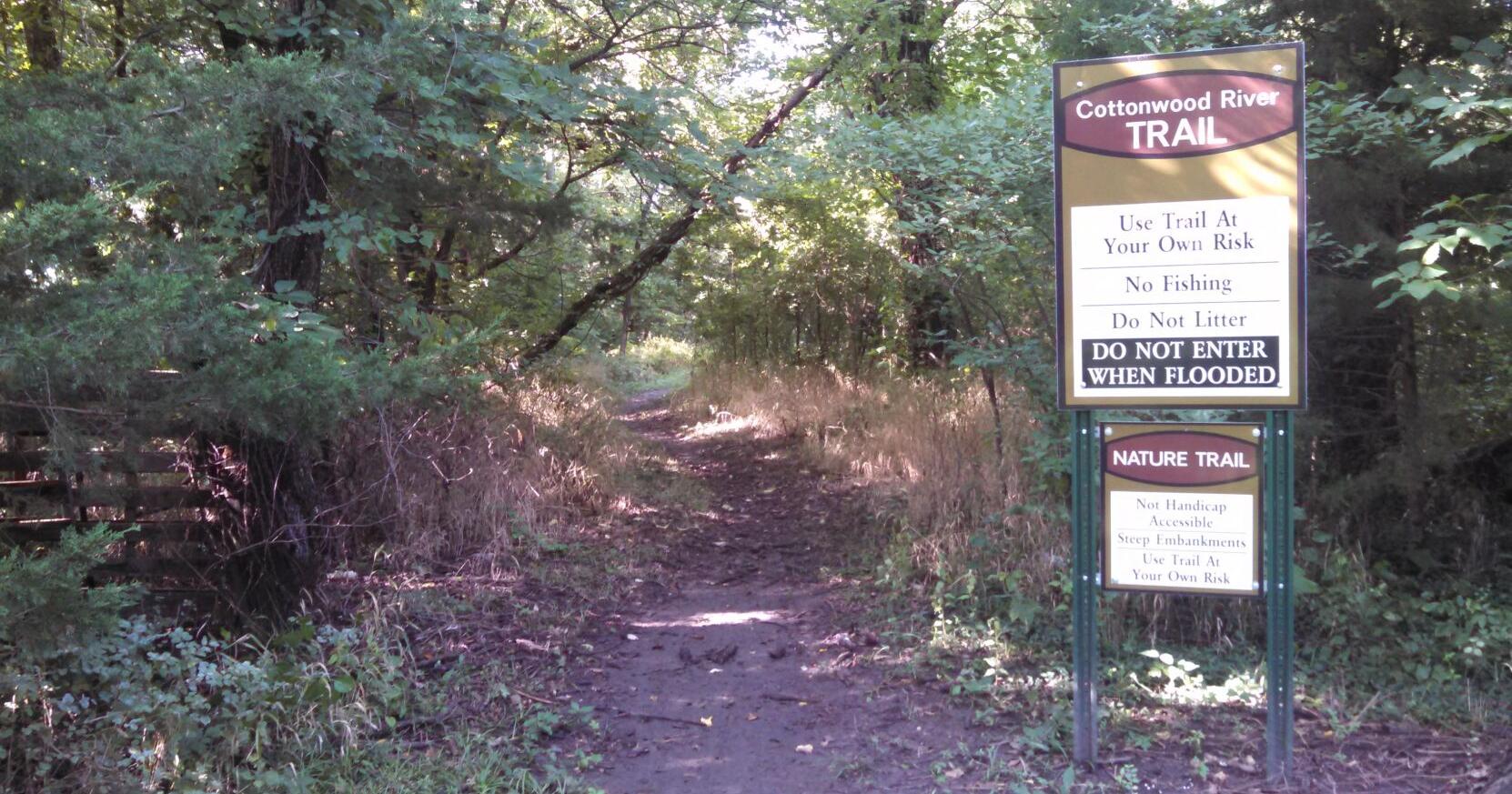 Vernon H Buck VFW Post 7957 to improve Cottonwood River Trail using Kansas Trails Association Trail in a Box - Vimarsana News