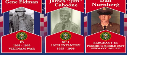 Veterans banners being printed ahead of Memorial Day - Vimarsana News