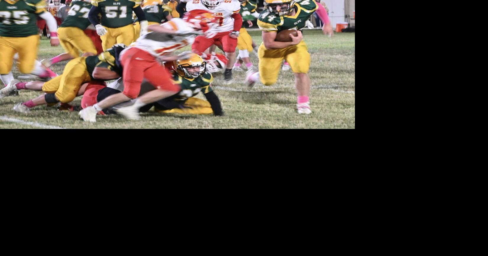 Olpe football knocks off unbeaten JayhawkLinn Gaz