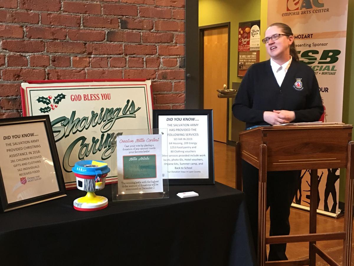 Salvation Army Kicks Off 2019 Red Kettle Campaign Free Emporiagazette Com