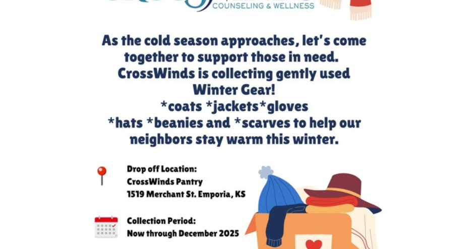 Crosswinds launches winter gear drive to aid those in need | Free ...