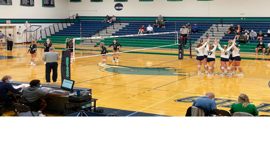 Endicott Women’s Volleyball Dominates First Set, Carries Momentum To