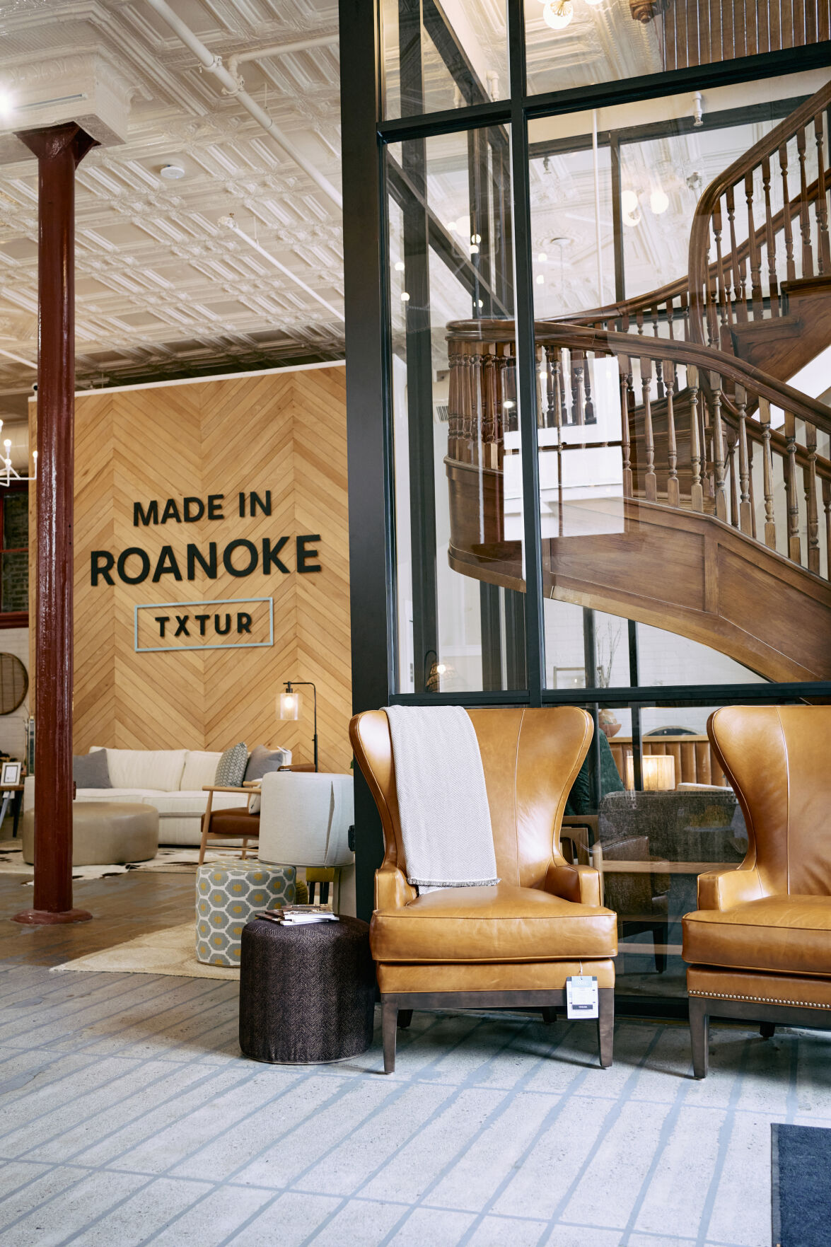 Roanoke s first of its kind all in one furniture showroom