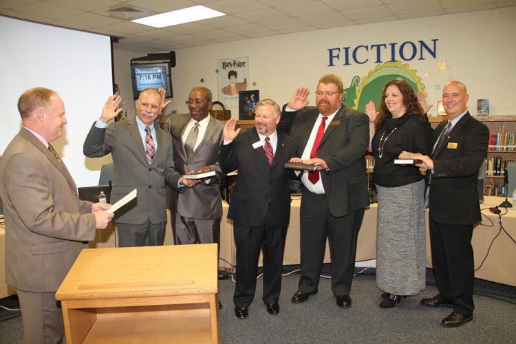 New school board members sworn in News