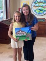 New Town Elementary students celebrated during art show