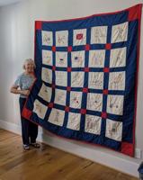 Retired Hemby Bridge teacher treasures quilt memories