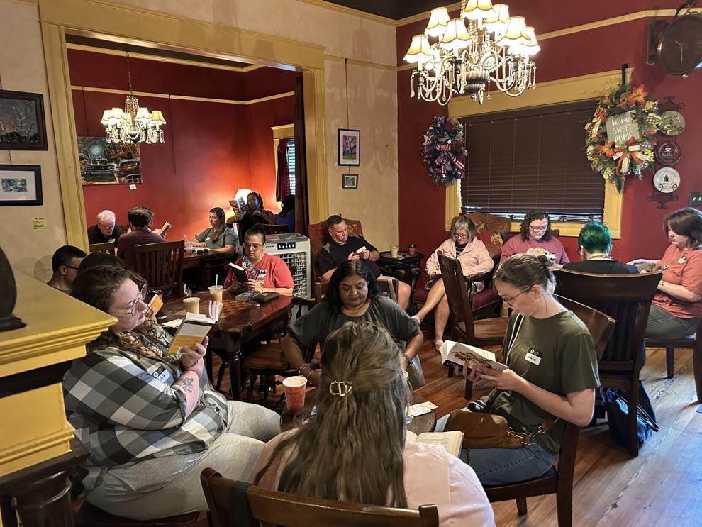 Coffee house’s Silent Book Club soothes readers from reality