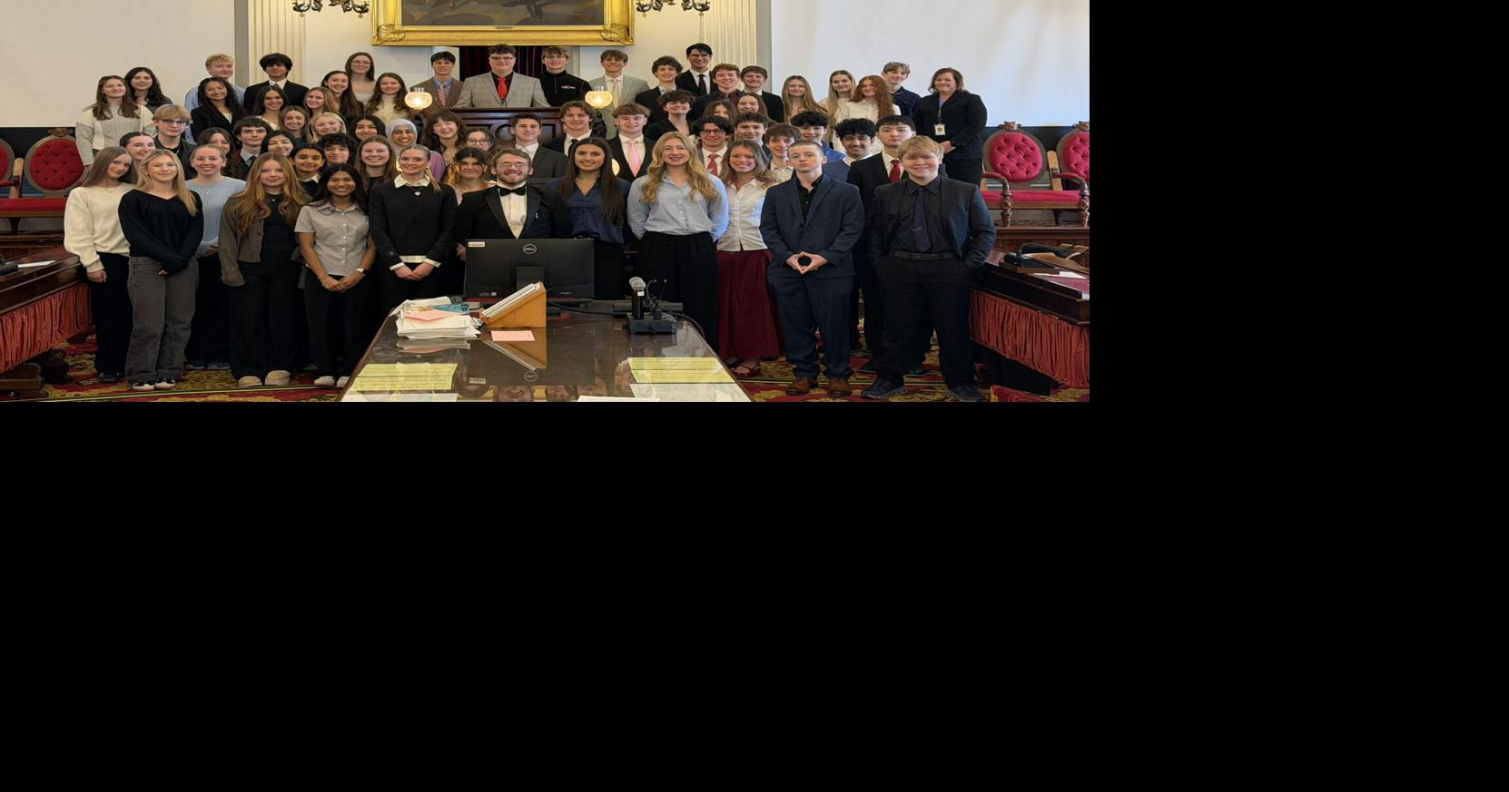 Essex High School student government takes a long awaited trip to Montpelier