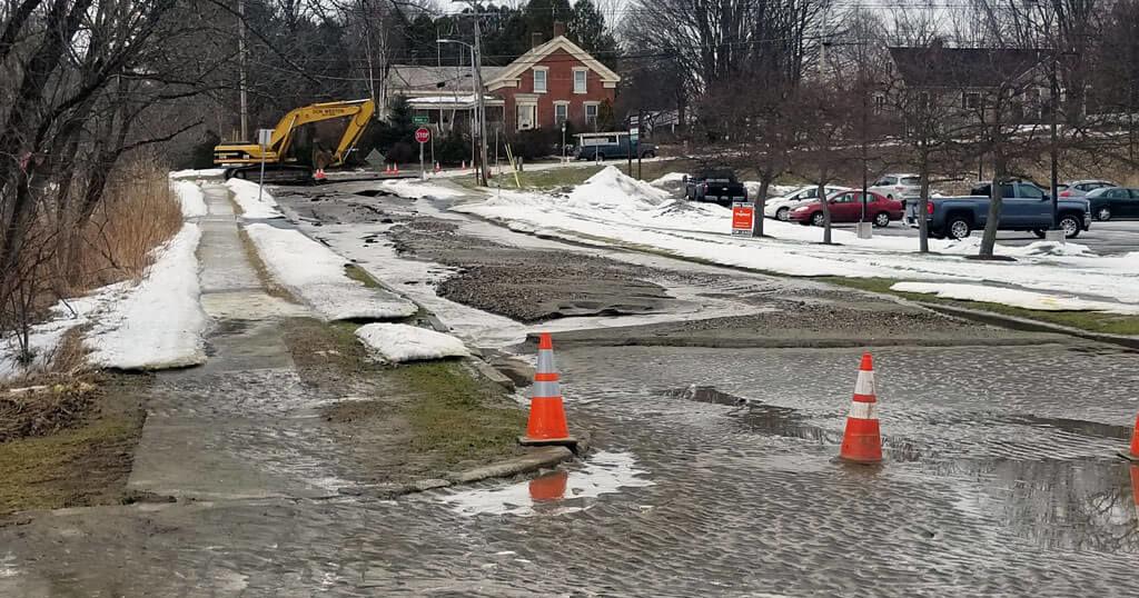 Village regroups after water main break | Local News | essexreporter.com