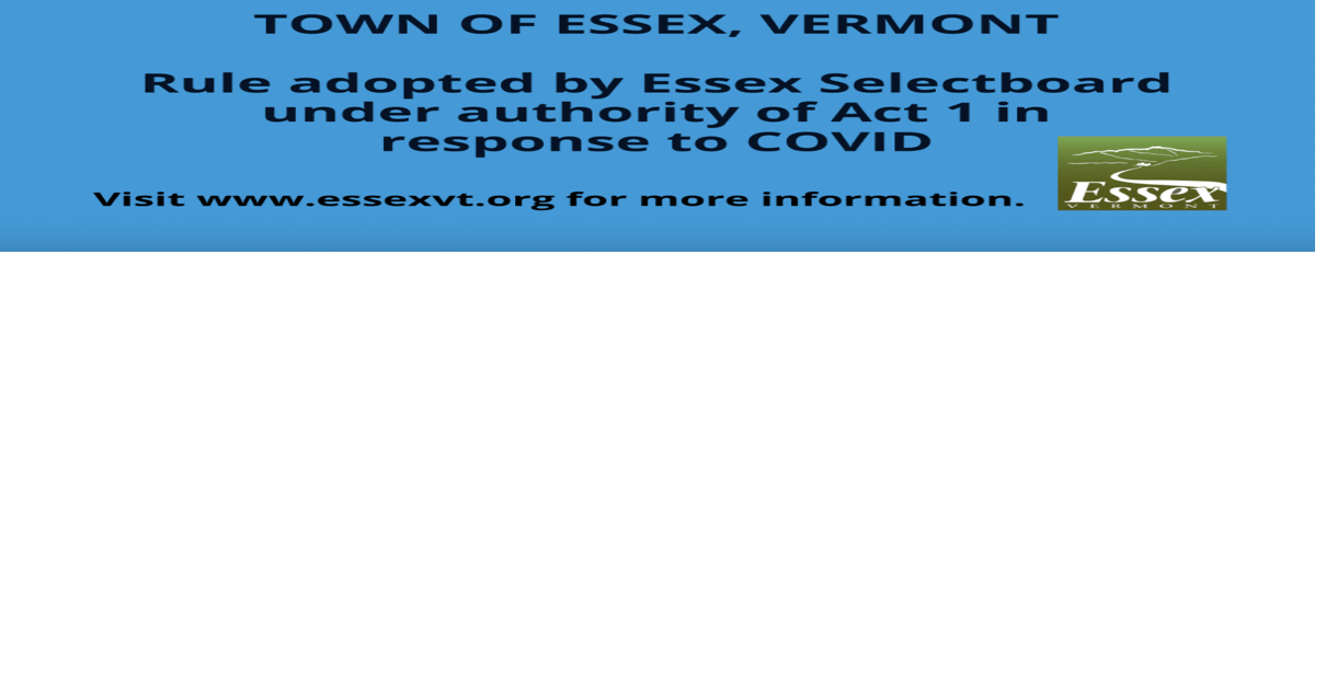 Essex selectboard passes mask mandate to take effect immediately