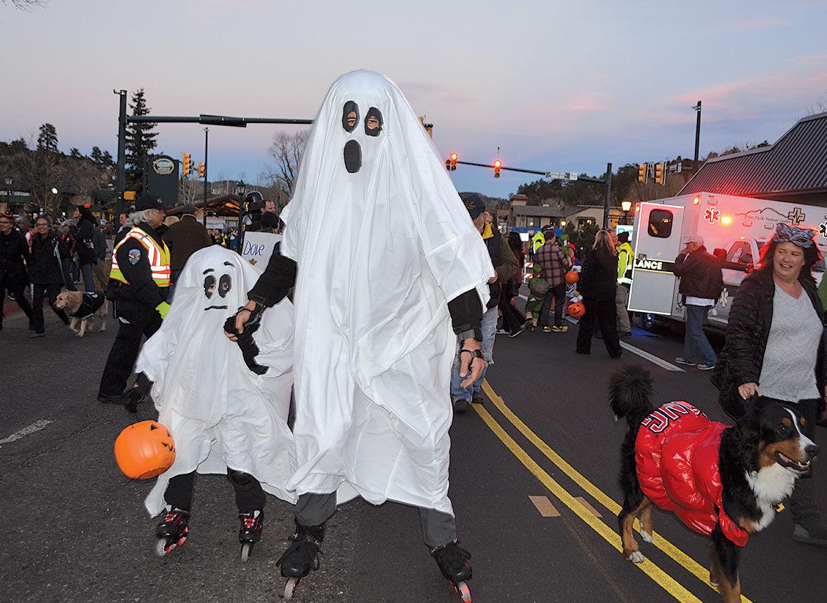 Halloween closure on Elkhorn Ave. allows safe passage of trickor