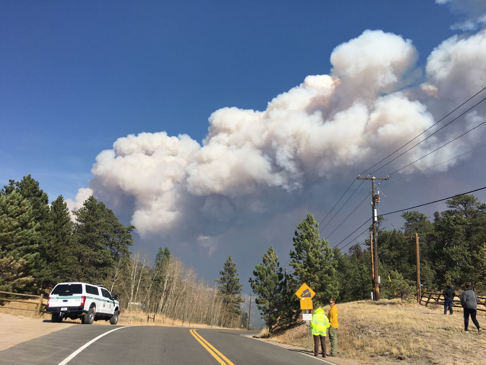 High Winds Pushing Fire, Hwy 34 Evacuations Ordered | Featured Articles ...