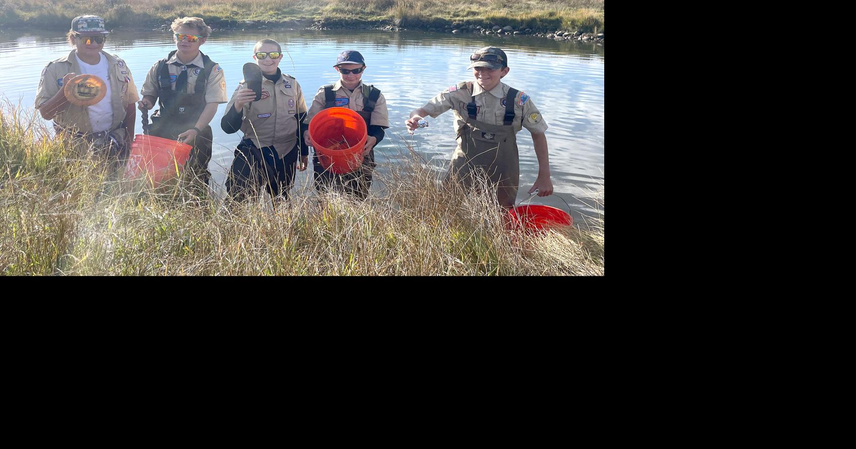Boy Scouts Help With Lake Clean Up Estes Valley Spotlight