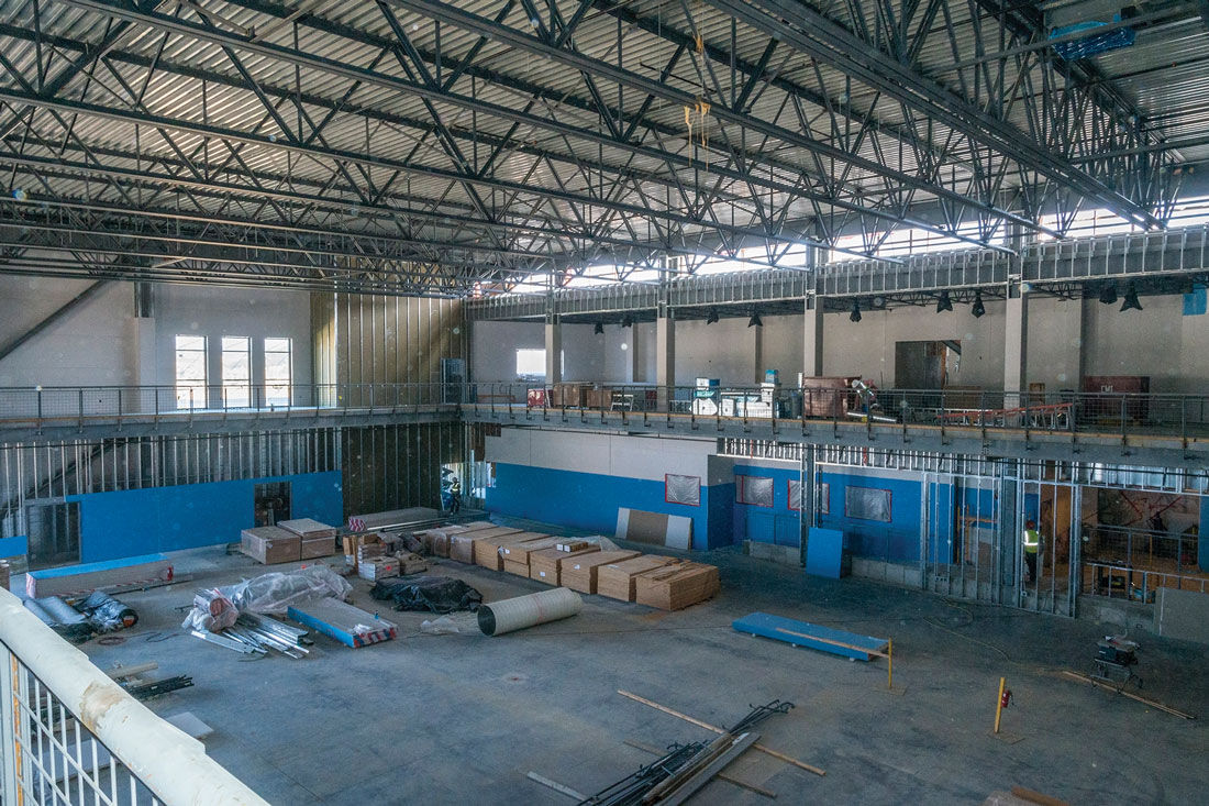 Construction Of The Estes Valley Community Center Surpasses 75