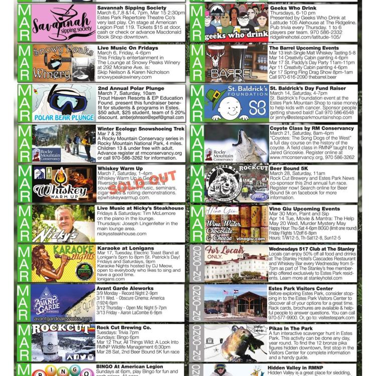 Covering Estes Park, Glen Haven, Allenspark and