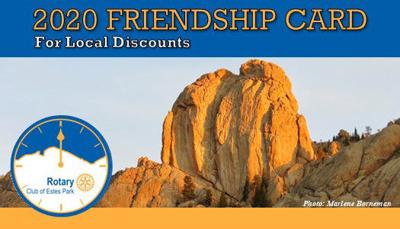2020 Rotary Friendship Card Available For Purchase Estes Valley