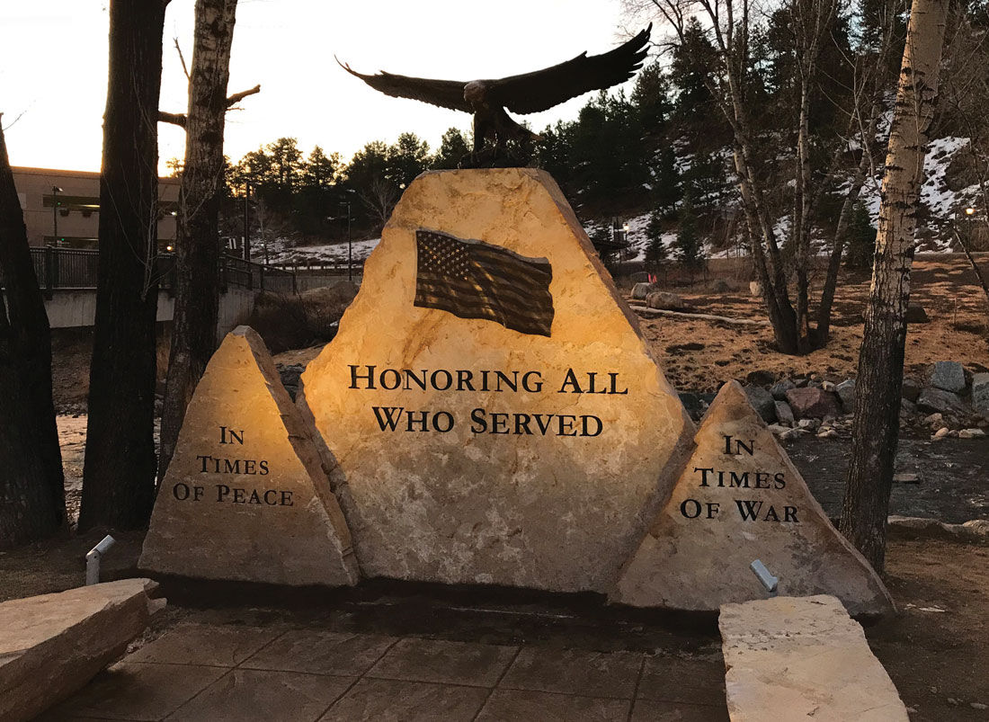 Dedication Of New Veterans Monument Featured Articles