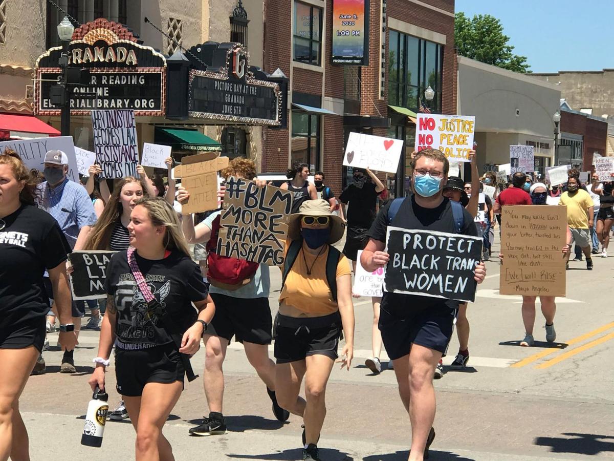 Emporia Protest Brings Community Together To Mourn Celebrate Black Lives Esubulletin Com