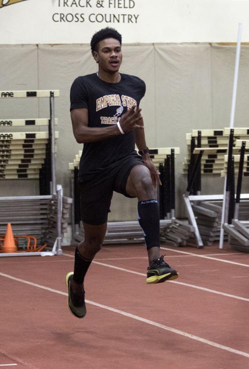Carey McLeod sets new long jump record for Emporia State