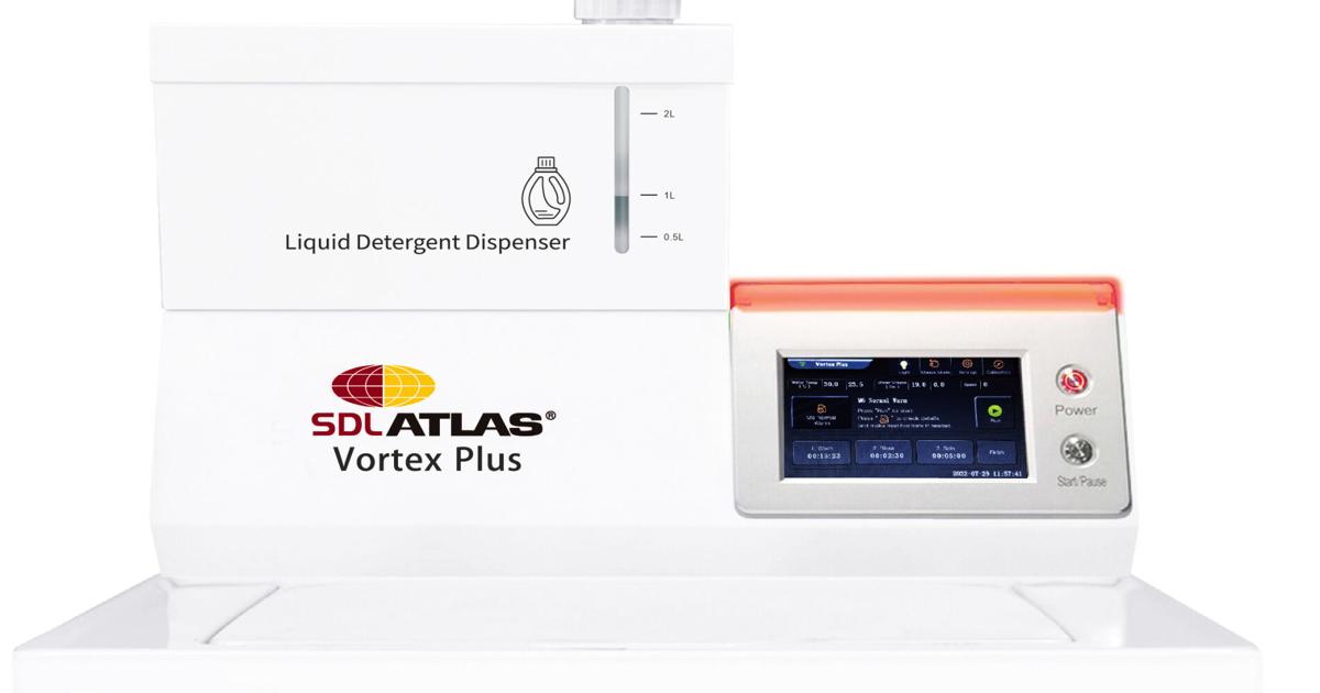 Atlas Vortex Cycle SDL Atlas introduces Vortex Plus instrument for wash testing | Industry ...