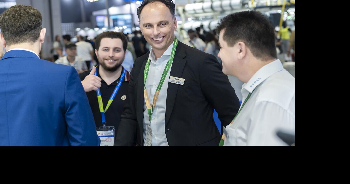 STOLL VP reflects flat knitting demonstration at ITMA Asia + CITME ...