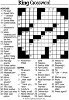 Crossword Puzzle - week of December 17, 2021