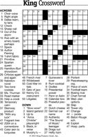 Crossword Puzzle - Week of January 27, 2023