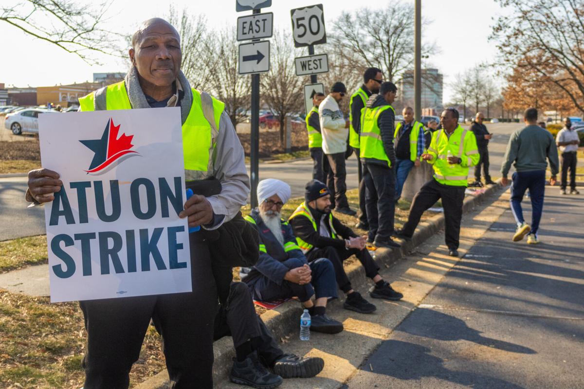 Commuters left standing on the curb as bus strike continues, Fairfax  County