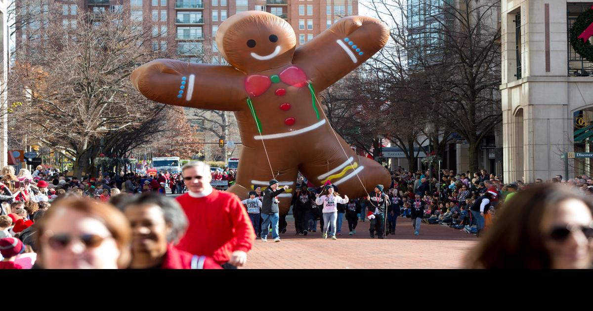 A Giant parade  vip in the city