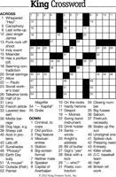 Crossword Puzzle - Week of November 4, 2022