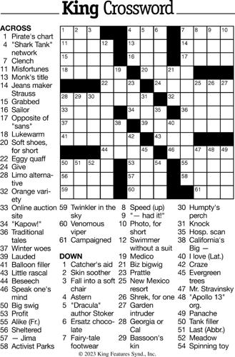 Crossword Puzzle - Week of March 3, 2023 | Crossword ...