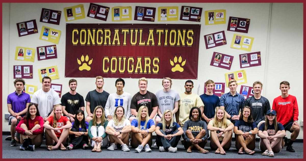 Oakton HS celebrates college bound athletes Articles fairfaxtimes com