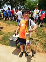 Rachel Carson student wins fishing derby divisional championship